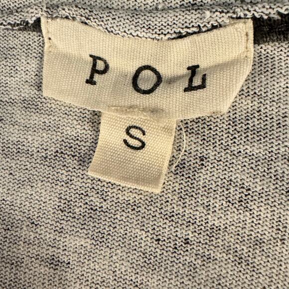 POL NWOT Women's Size Small Thrashed Tank Top Raw Hem Thick Cotton Grunge Harley - Picture 7 of 7